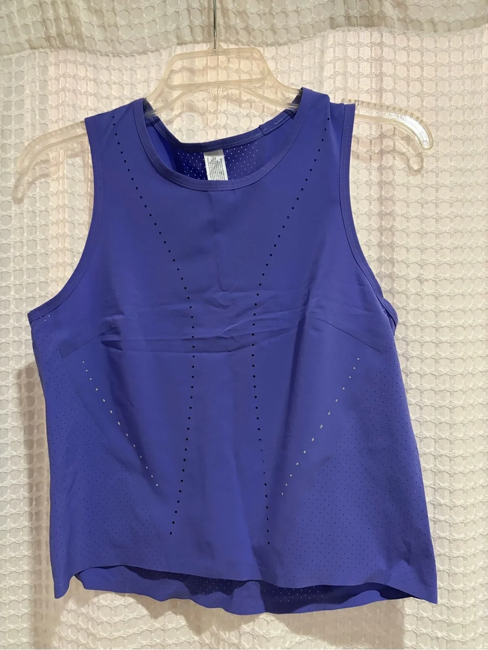 lululemon athletica Perforated Violet Athletic Tank